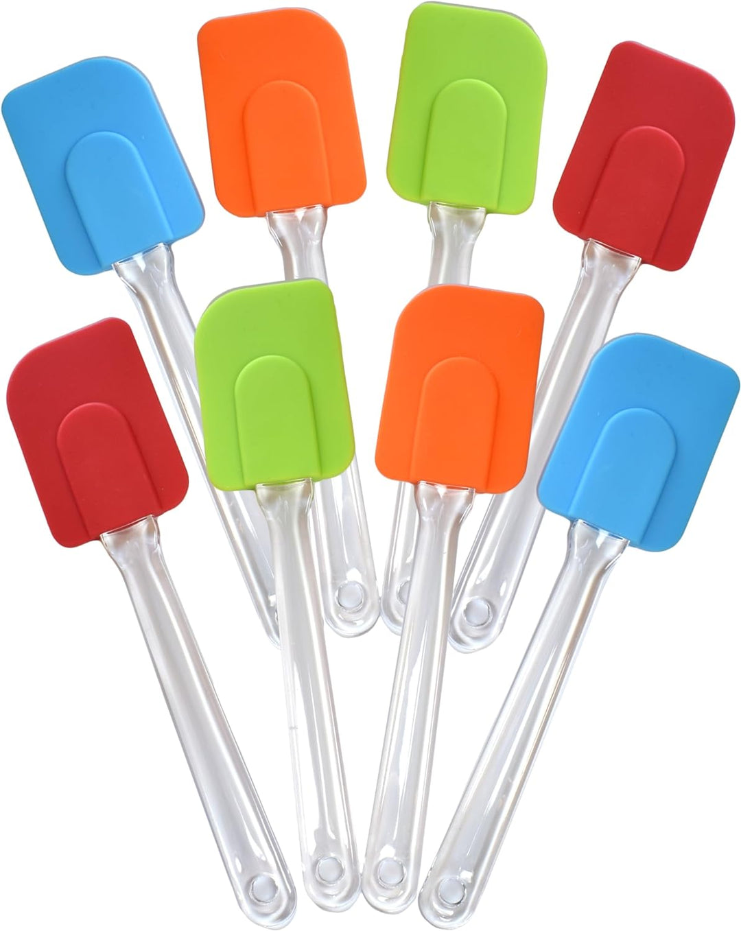 Silicone Spatula Set: Non-Stick, Heat Resistant, Storage.