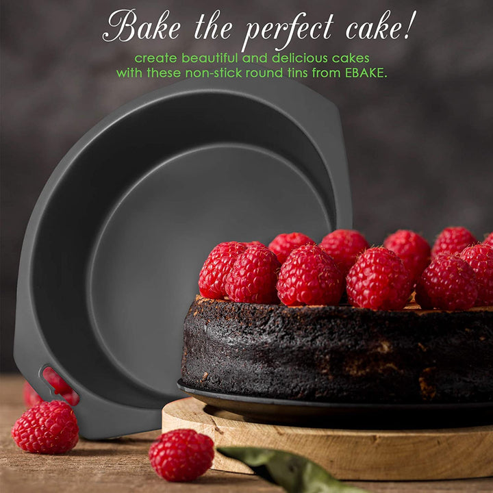 Baking Round Tin Lifestyle Image Cake