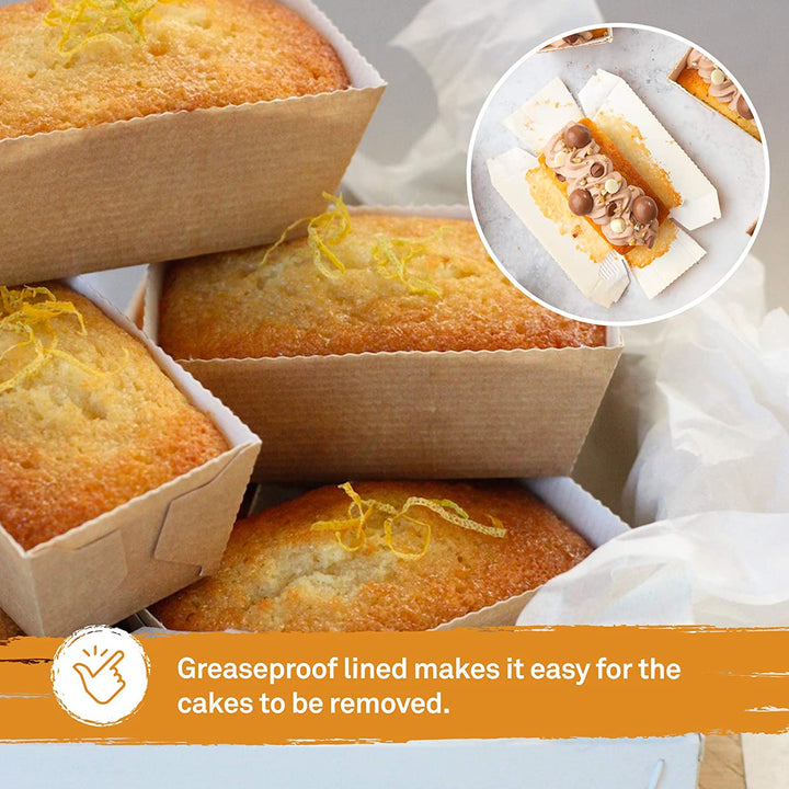 Mini Loaf Case Lifestyle Image Cake