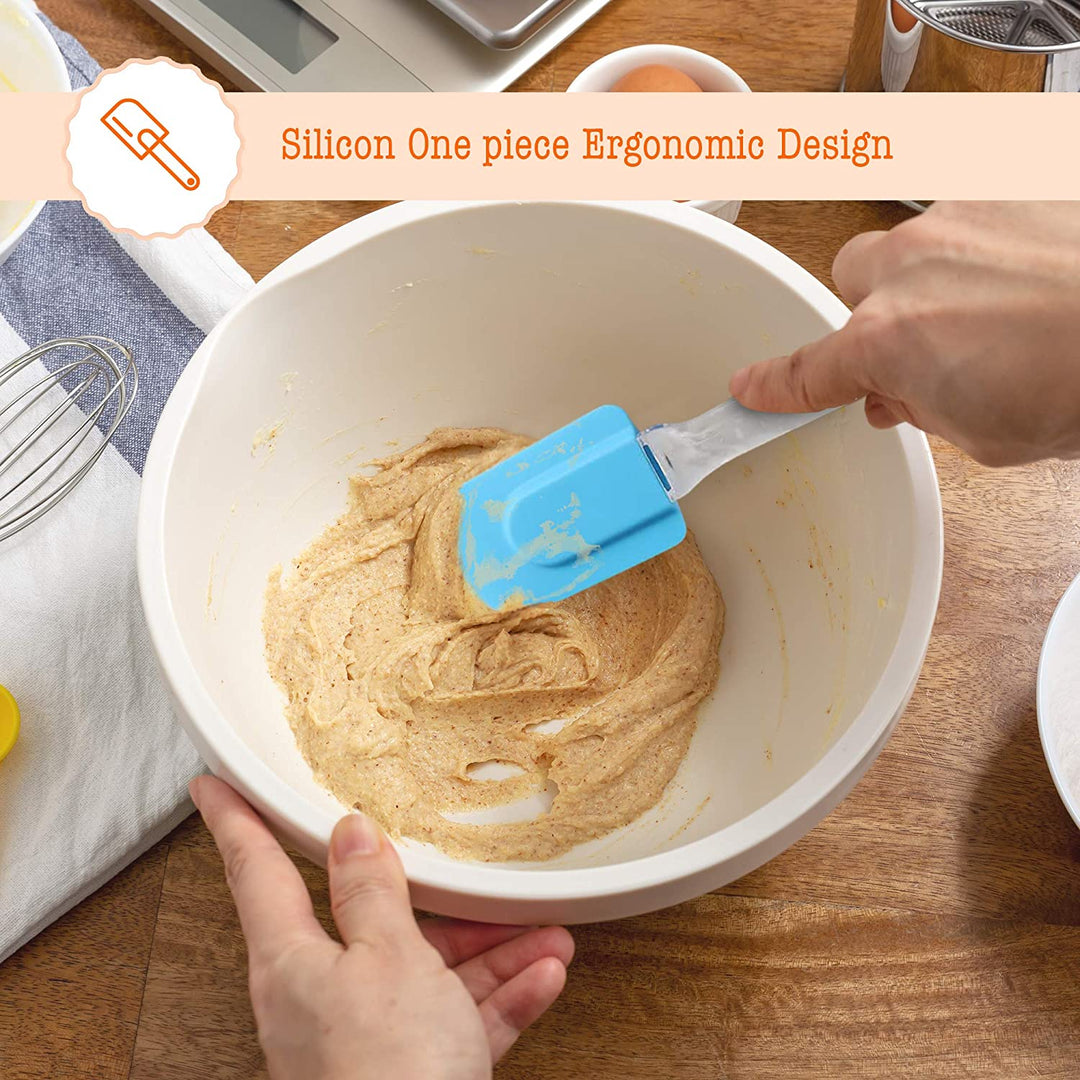 Silicone Spatula Multi Color Lifestyle Image Mixing