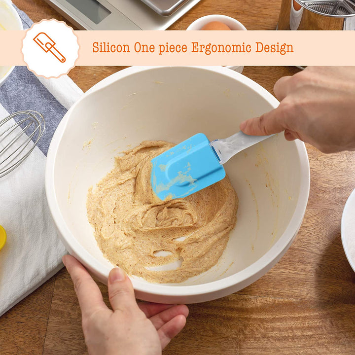 Silicone Spatula Multi Color Lifestyle Image Mixing