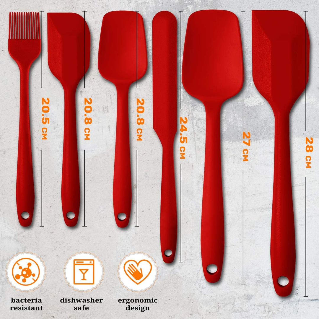 Silicone Spatula Red Product Feature